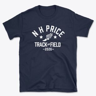 N H Price Elementary School Track and Field Basic T-Shirt