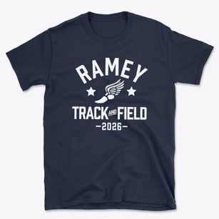 Ramey Elementary School Track and Field Basic T-Shirt