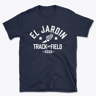 El Jardin Elementary School Track and Field Basic T-Shirt