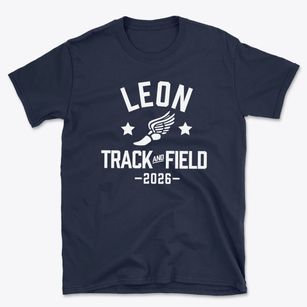 Leon Elementary School Track and Field Basic T-Shirt