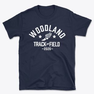 Woodland Elementary School Track and Field Basic T-Shirt