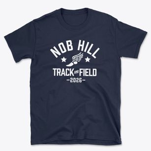 Nob Hill Elementary School Track and Field Basic T-Shirt