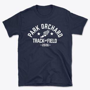 Park Orchard Elementary School Track and Field Basic T-Shirt