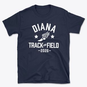 Diana Elementary School Track and Field Basic T-Shirt