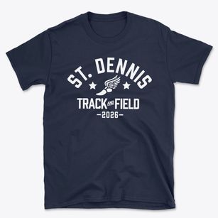 Saint Dennis School Track and Field Basic T-Shirt