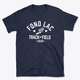 Fond  Lac Christian School Track and Field Basic T-Shirt