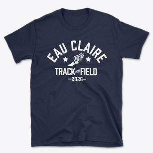 Eau Claire Lutheran School Track and Field Basic T-Shirt
