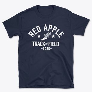 Red Apple Elementary School Track and Field Basic T-Shirt