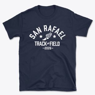 San Rafael Elementary School Track and Field Basic T-Shirt