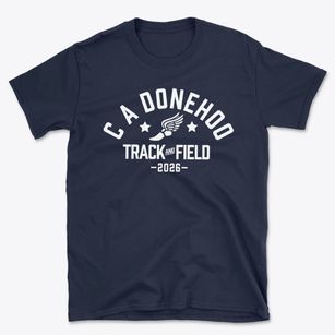 C A Donehoo Elementary Magnet School Track and Field Basic T-Shirt