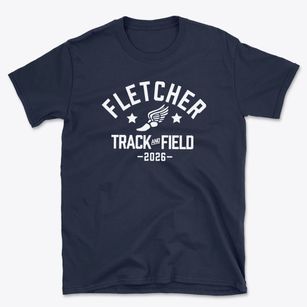 Fletcher Elementary School Track and Field Basic T-Shirt