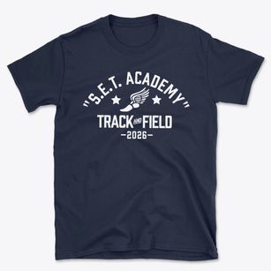 School For Entrepreneurship & Technology Track and Field Basic T-Shirt