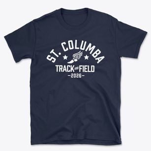 St Columba Parish Track and Field Basic T-Shirt