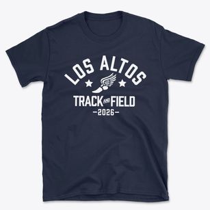 Los Altos Elementary School Track and Field Basic T-Shirt