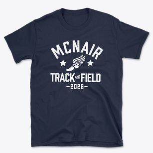 Mcnair Junior High School Track and Field Basic T-Shirt