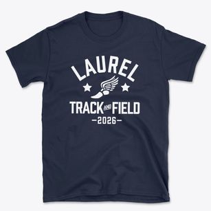 Laurel Elementary School Track and Field Basic T-Shirt