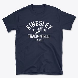 Kingsley Elementary School Track and Field Basic T-Shirt