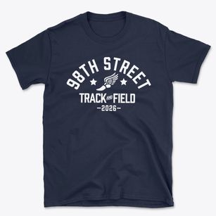 98th Street Elementary School Track and Field Basic T-Shirt
