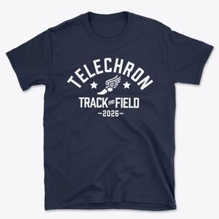 Telechron Elementary School Track and Field Basic T-Shirt