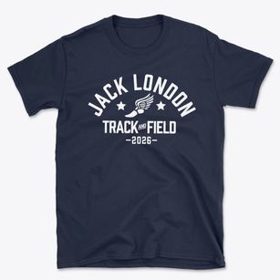 Jack London Elementary School Track and Field Basic T-Shirt