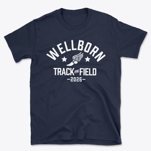 Walter Wellborn High School Track and Field Basic T-Shirt