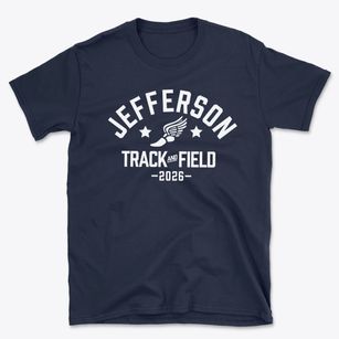 Jefferson Elementary School Track and Field Basic T-Shirt