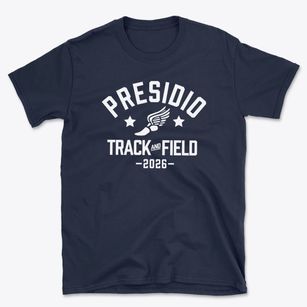 Presidio Middle School Track and Field Basic T-Shirt