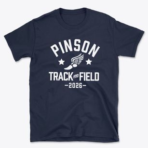 Pinson Elementary School Track and Field Basic T-Shirt