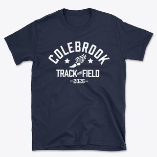 Colebrook Consolidated Elementary School Track and Field Basic T-Shirt