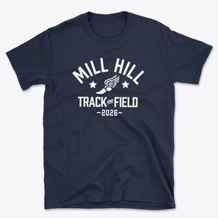 Mill Hill Elementary School Track and Field Basic T-Shirt