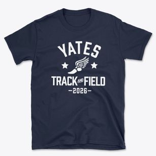Yates Elementary School Track and Field Basic T-Shirt