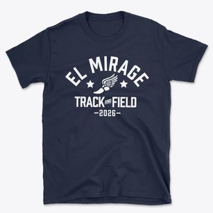El Mirage Elementary School Track and Field Basic T-Shirt