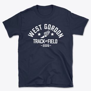 West Gordon Elementary School Track and Field Basic T-Shirt