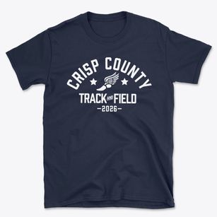 Crisp County High School Track and Field Basic T-Shirt
