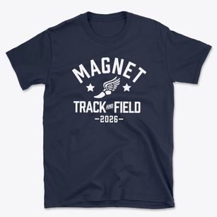 Magnet Traditional School Track and Field Basic T-Shirt
