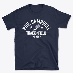 Phil Campbell Elementary School Track and Field Basic T-Shirt