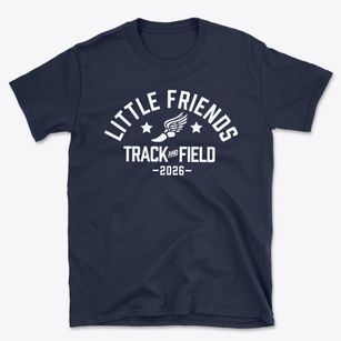 Little Friends Preschool & Kindergarten Track and Field Basic T-Shirt
