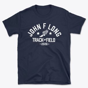 John F Long Elementary School Track and Field Basic T-Shirt