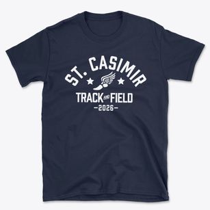 Saint Casimir Parish High School Track and Field Basic T-Shirt