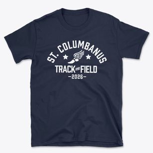 Saint Columbanus School Track and Field Basic T-Shirt