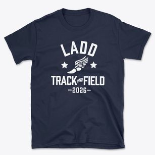 Ladd Community Consolidated School Track and Field Basic T-Shirt