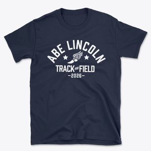 Abe Lincoln Elementary School Track and Field Basic T-Shirt