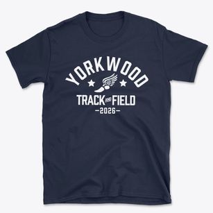 Yorkwood Elementary School Track and Field Basic T-Shirt
