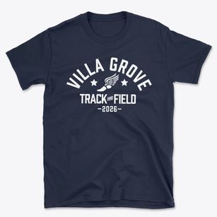Villa Grove Junior High School Track and Field Basic T-Shirt