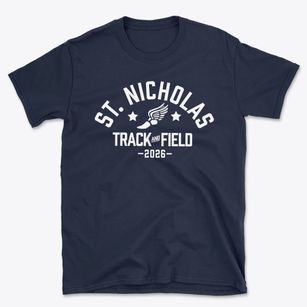 St Nicholas Parish - Munster Track and Field Basic T-Shirt