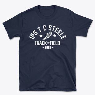 Ips T C Steele School #98 Track and Field Basic T-Shirt