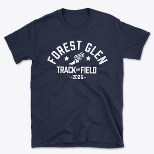 Forest Glen Elementary School Track and Field Basic T-Shirt