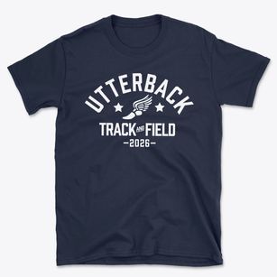 Utterback Middle School Track and Field Basic T-Shirt