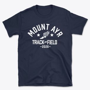 Mount Ayr Elementary School Track and Field Basic T-Shirt