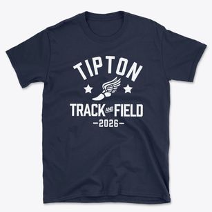 Tipton Senior High School Track and Field Basic T-Shirt